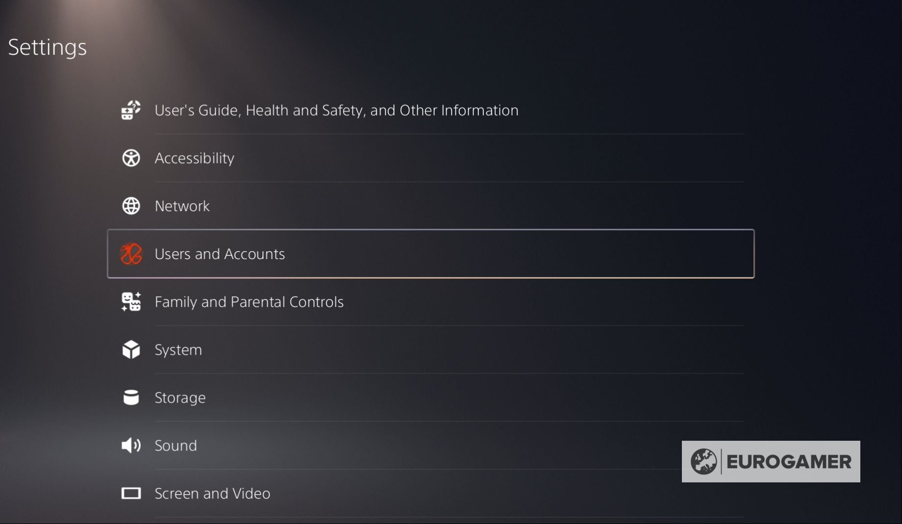 PS5 accounts - How to add new accounts, switch users, guest, remove